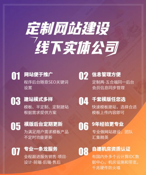 网页推广定制网站开发网站设计服务企业官网设计